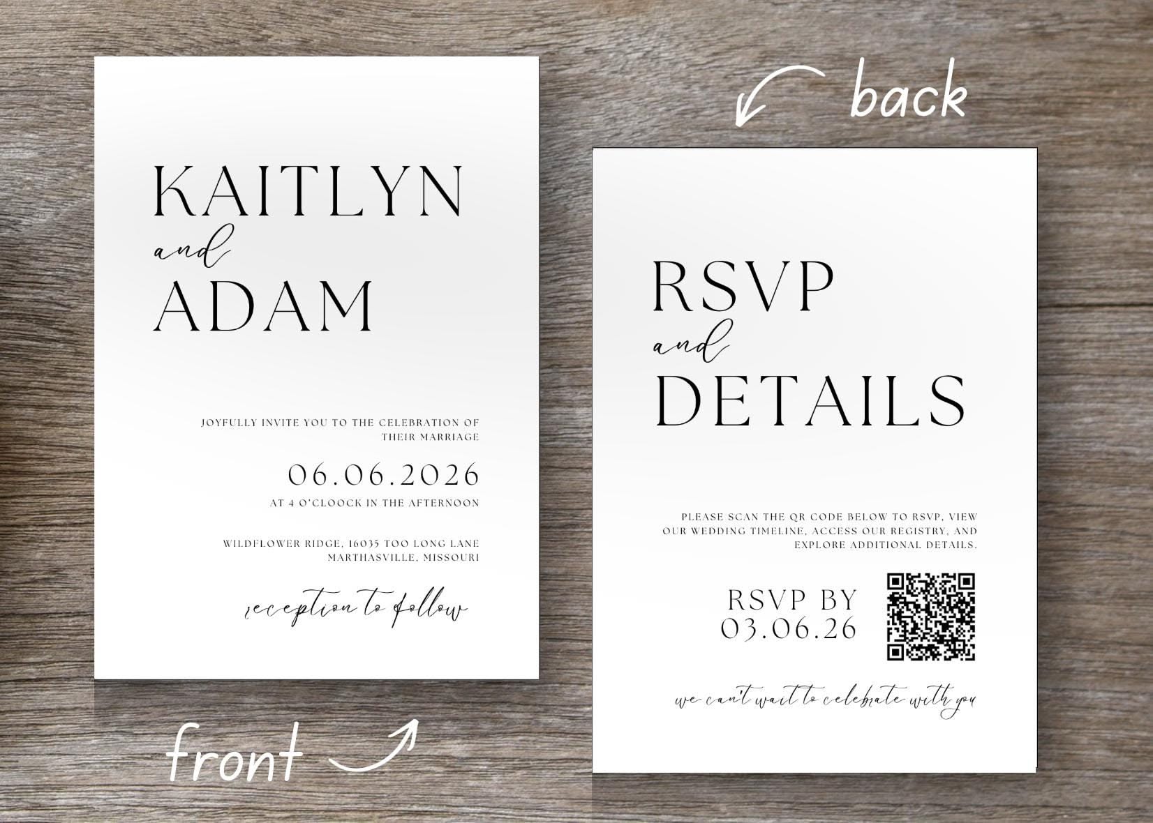 Wedding Invitation 2 Template