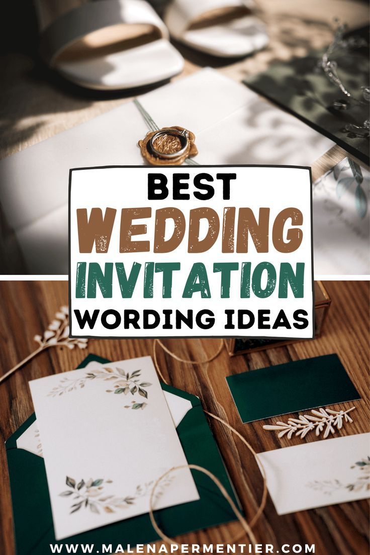 Best Wedding Invitation Message Ideas & Templates