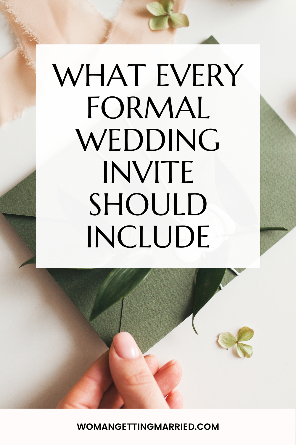What Every Formal Wedding Invite Should Include